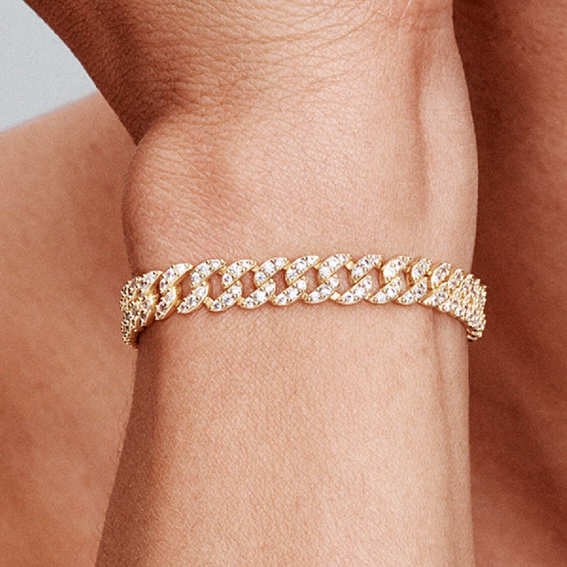 Pulseira Luxo Riviera Cravejada - Life Charm
