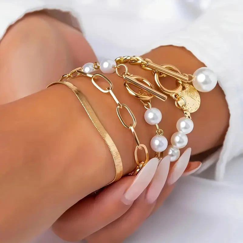 Conjunto Pulseiras Femininas Elegance