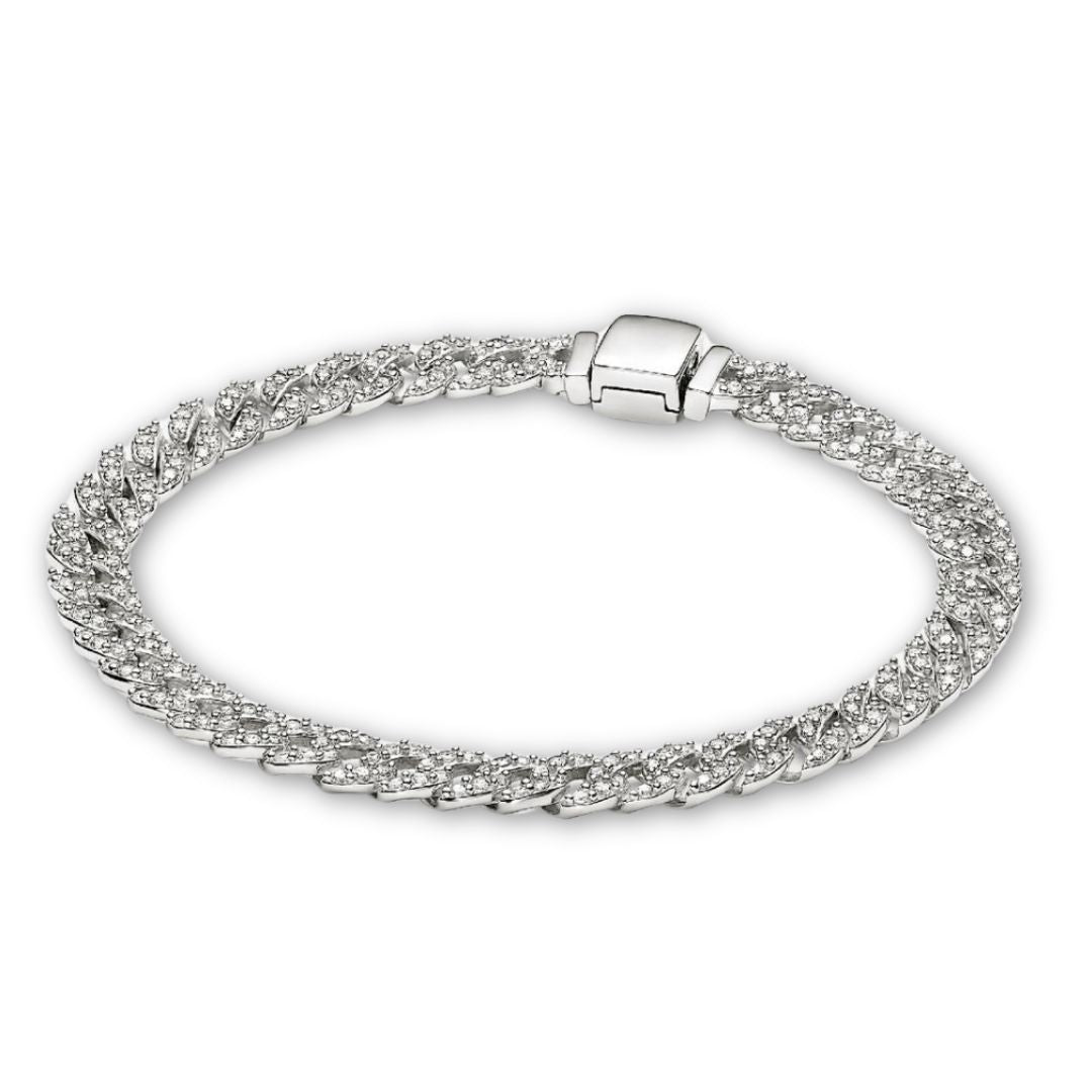 Pulseira Luxo Riviera Cravejada - Life Charm