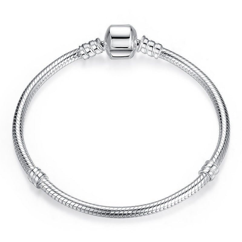 Pulseira para Berloque em Prata 925 com Fecho Tradicional: Versatilidade e Elegância