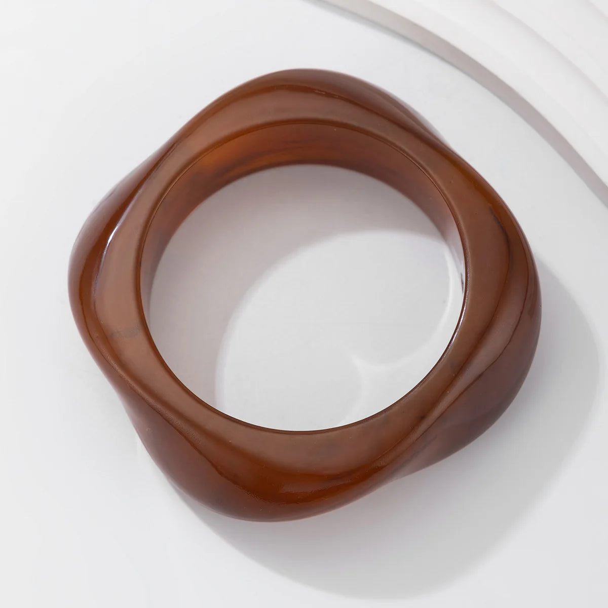 Bracelete Organic Glow – Resina Escultural