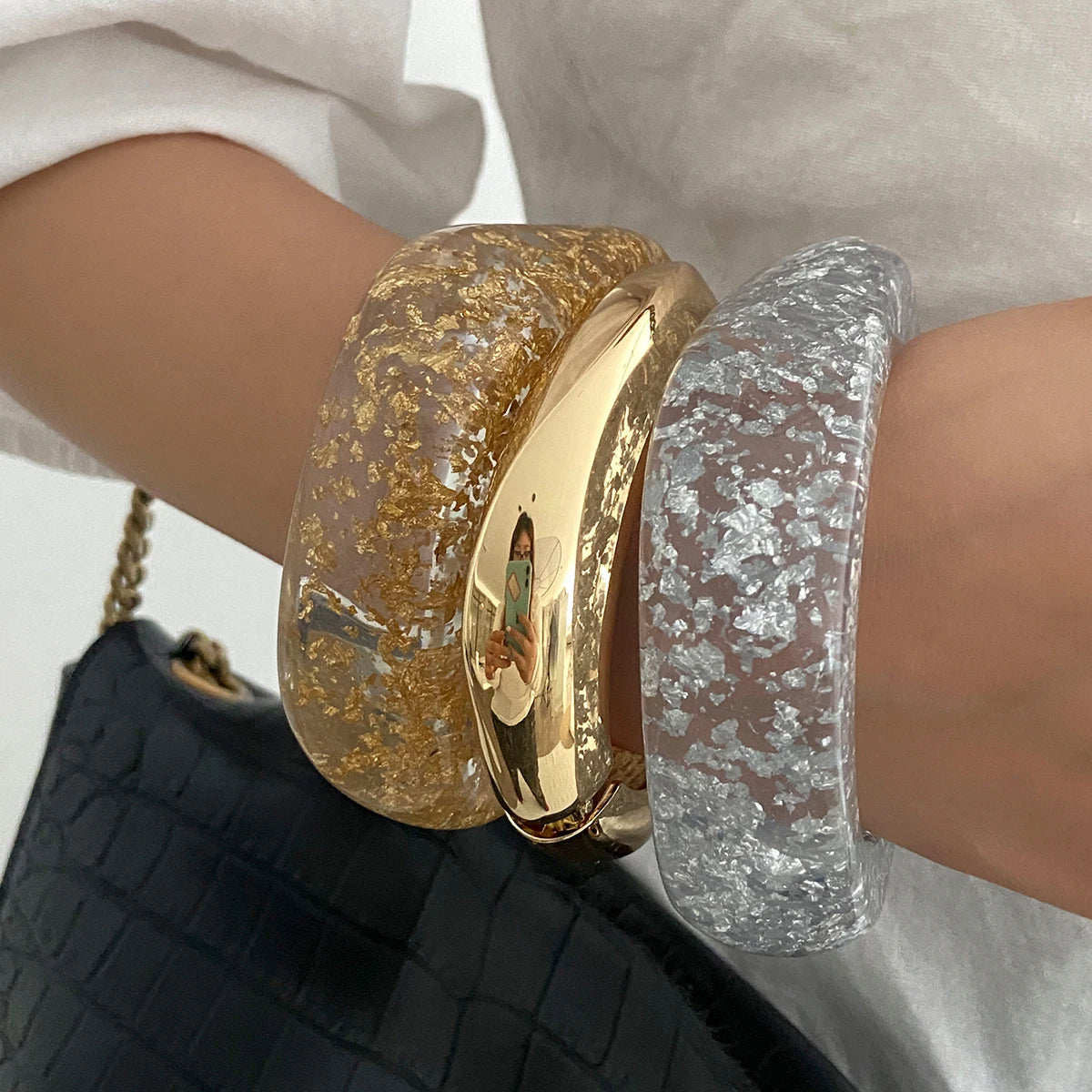 Bracelete Aurora Lux – Edição Escultural - Life Charm