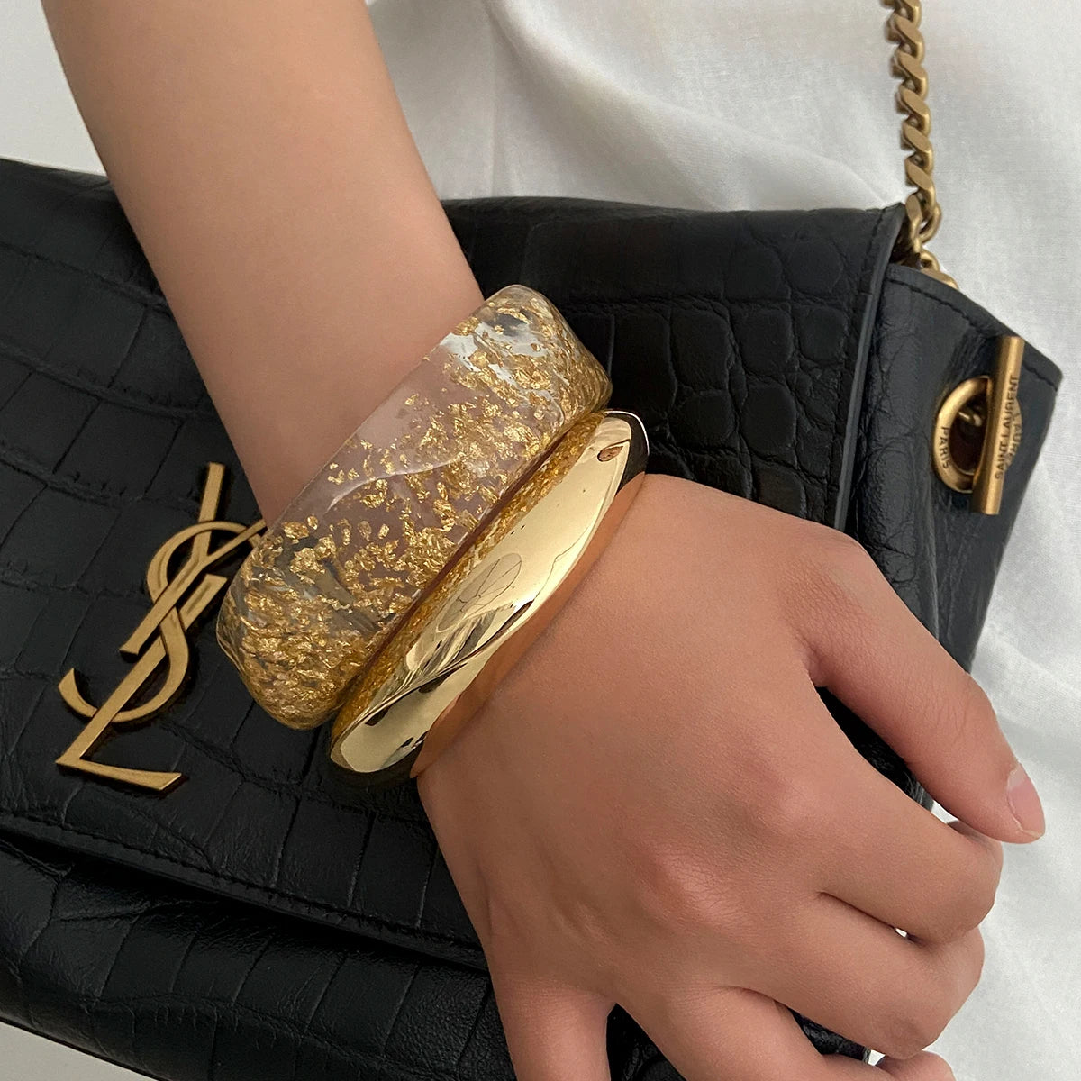 Bracelete Aurora Lux – Edição Escultural - Life Charm