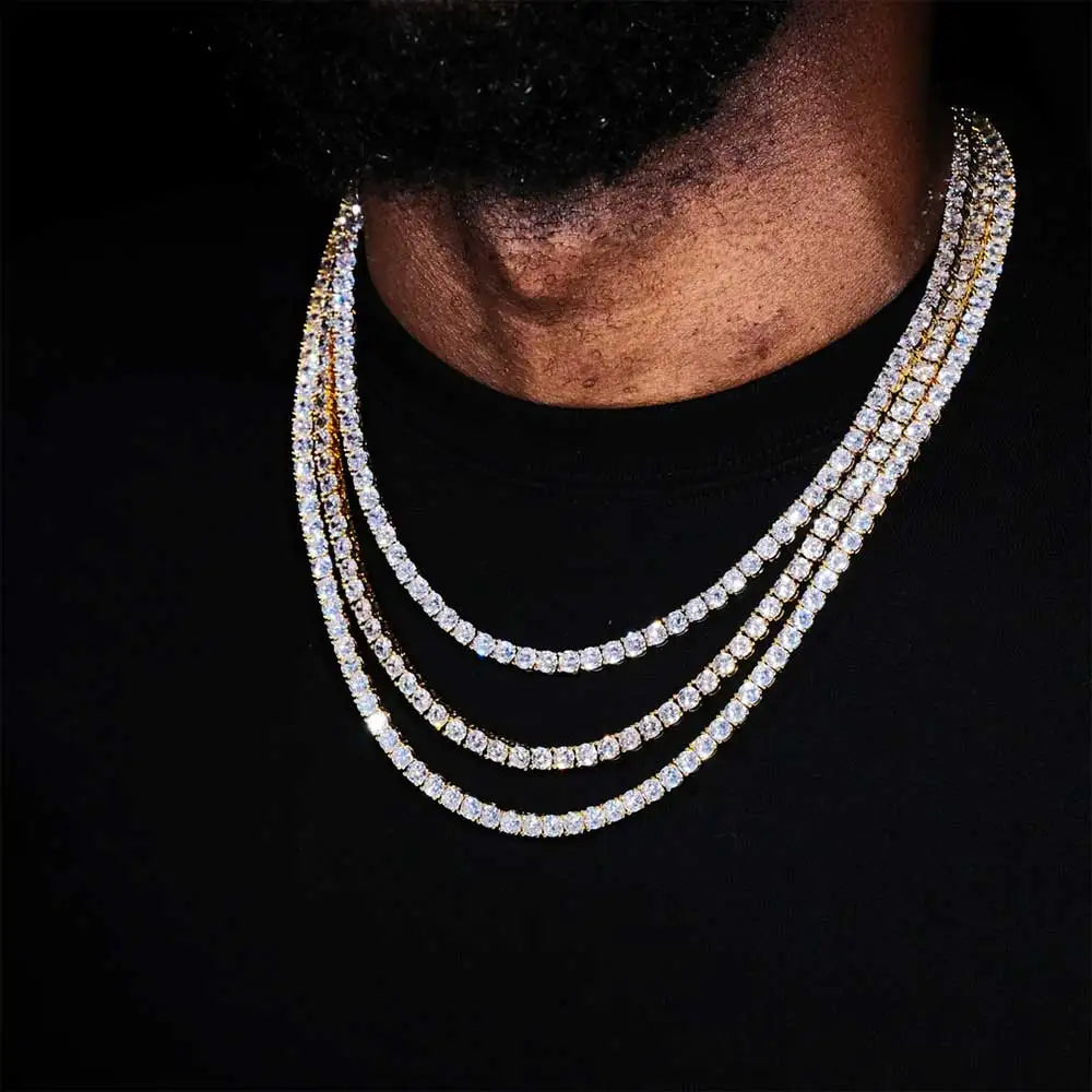 Corrente & Pulseira Diamond Ice – Cravejada - Life Charm