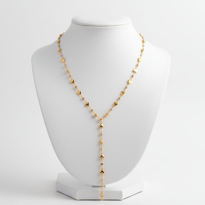 Colar Vertice – Gravatinha Delicada - Life Charm