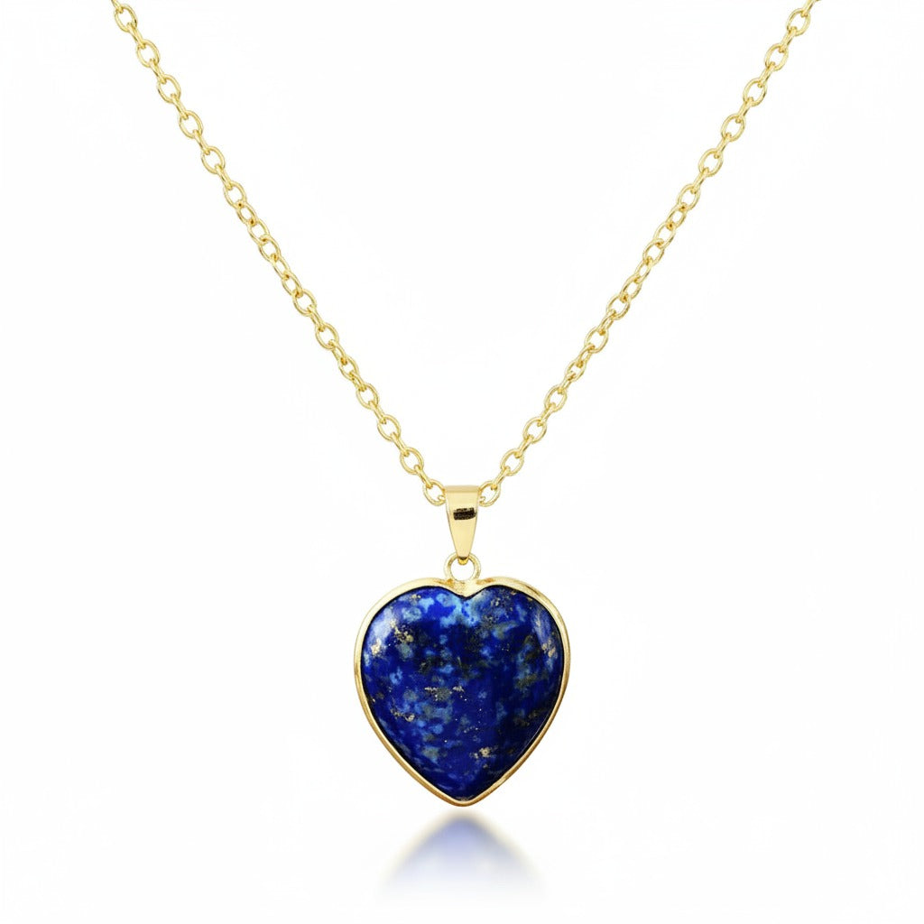Colar de Amor em Lápis Lazuli - Life Charm