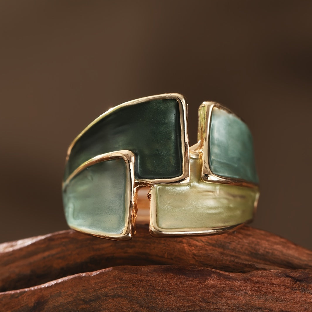 Anel Antigo Pintado à Mão