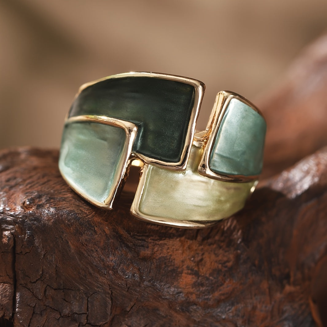 Anel Antigo Pintado à Mão