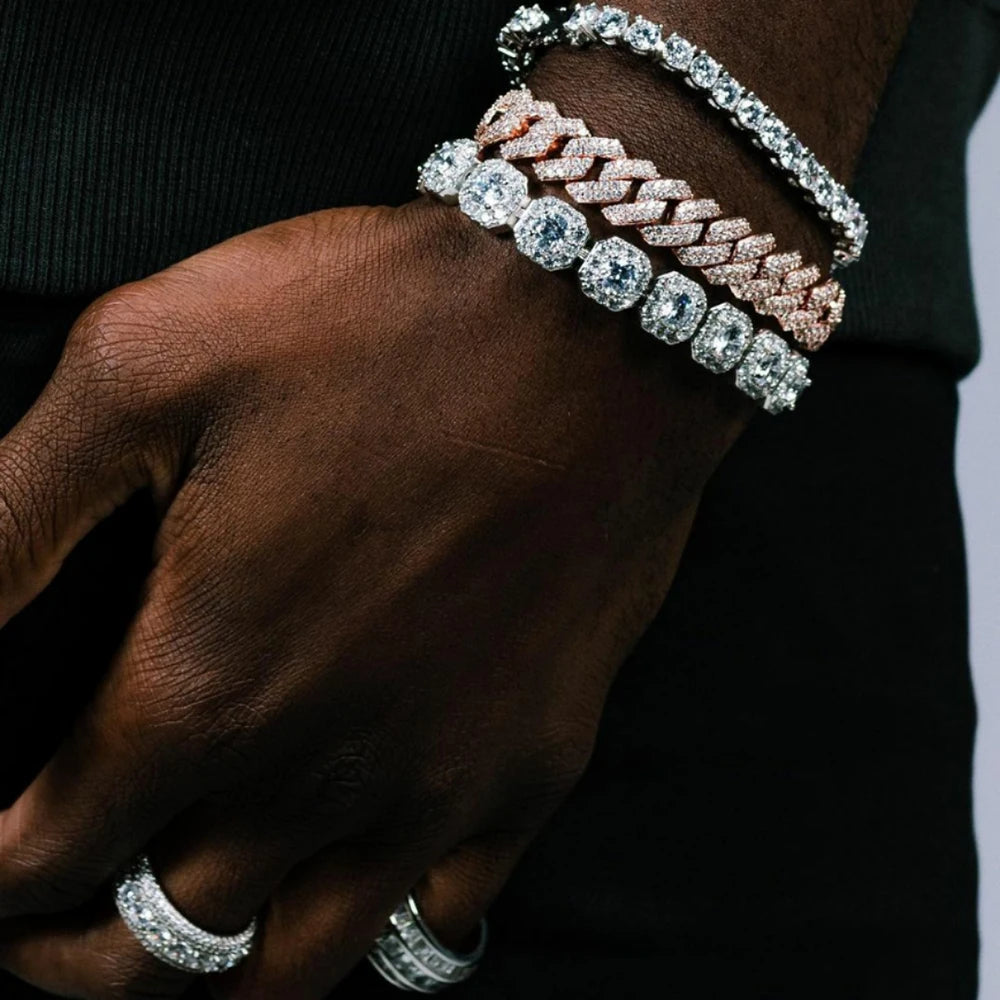 Corrente & Pulseira Diamond Ice – Cravejada - Life Charm