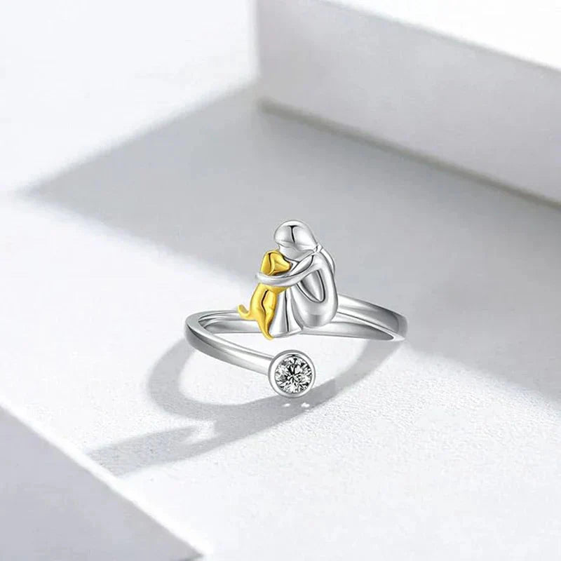 Anel Abraço de Cão