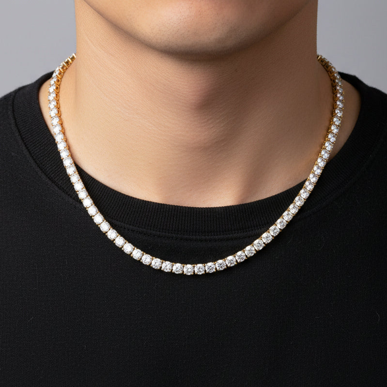 Corrente & Pulseira Diamond Ice – Cravejada - Life Charm