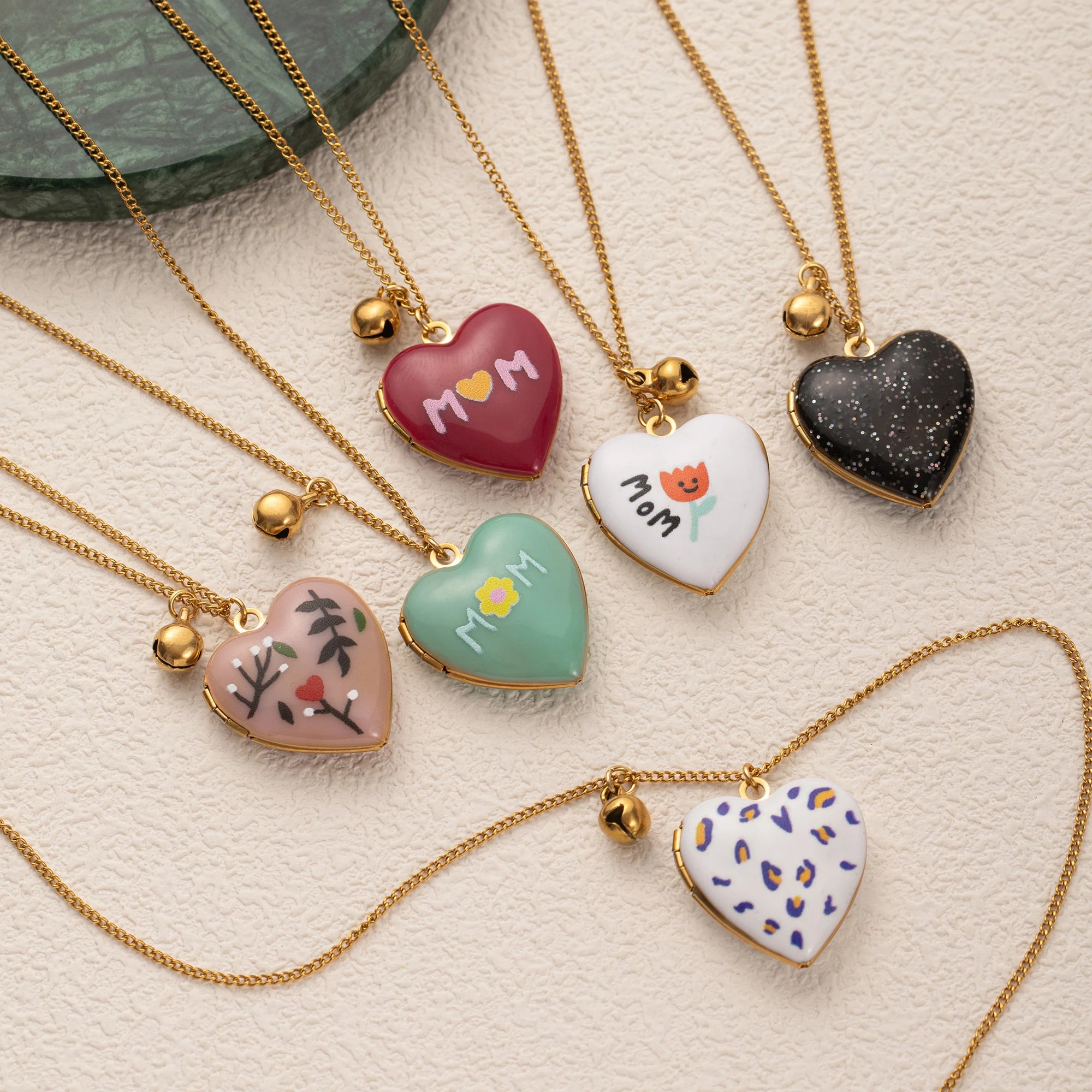 Colar Sweet Heart – Pingente Coração Esmaltado