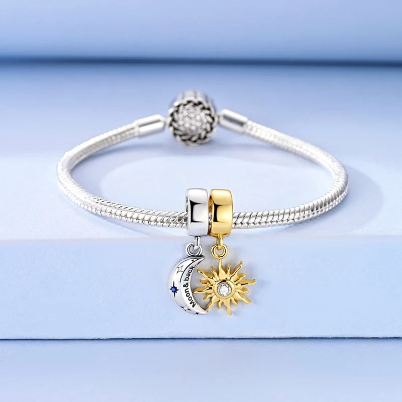 Berloque Sol & Lua – Moon and Back - Life Charm